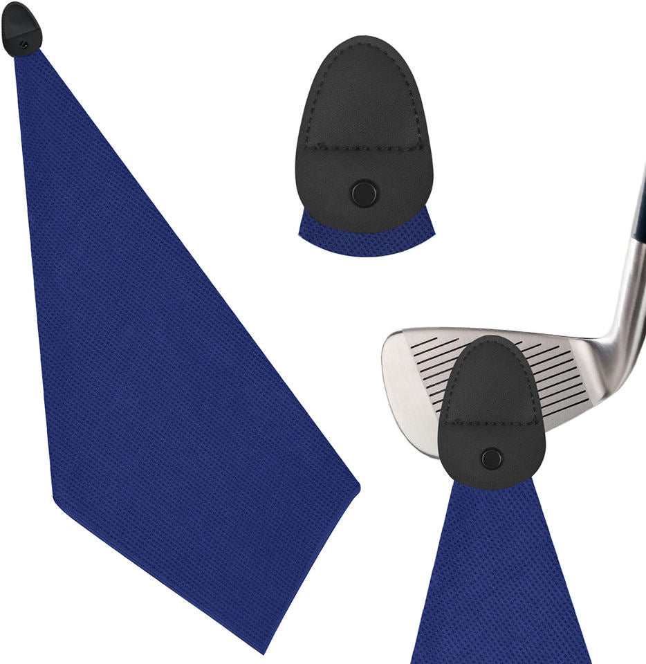 Magnetic Waffle Golf Towel — 3 Putt Society golf accessories