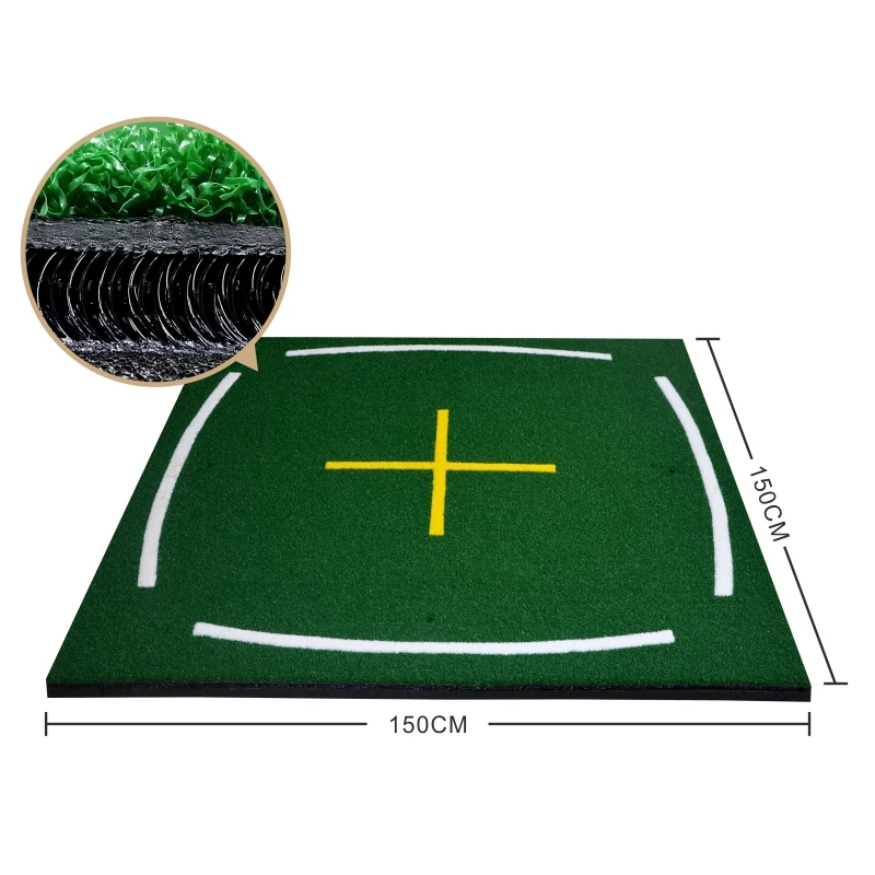 5x5FT Dual-Turf Driving Mat