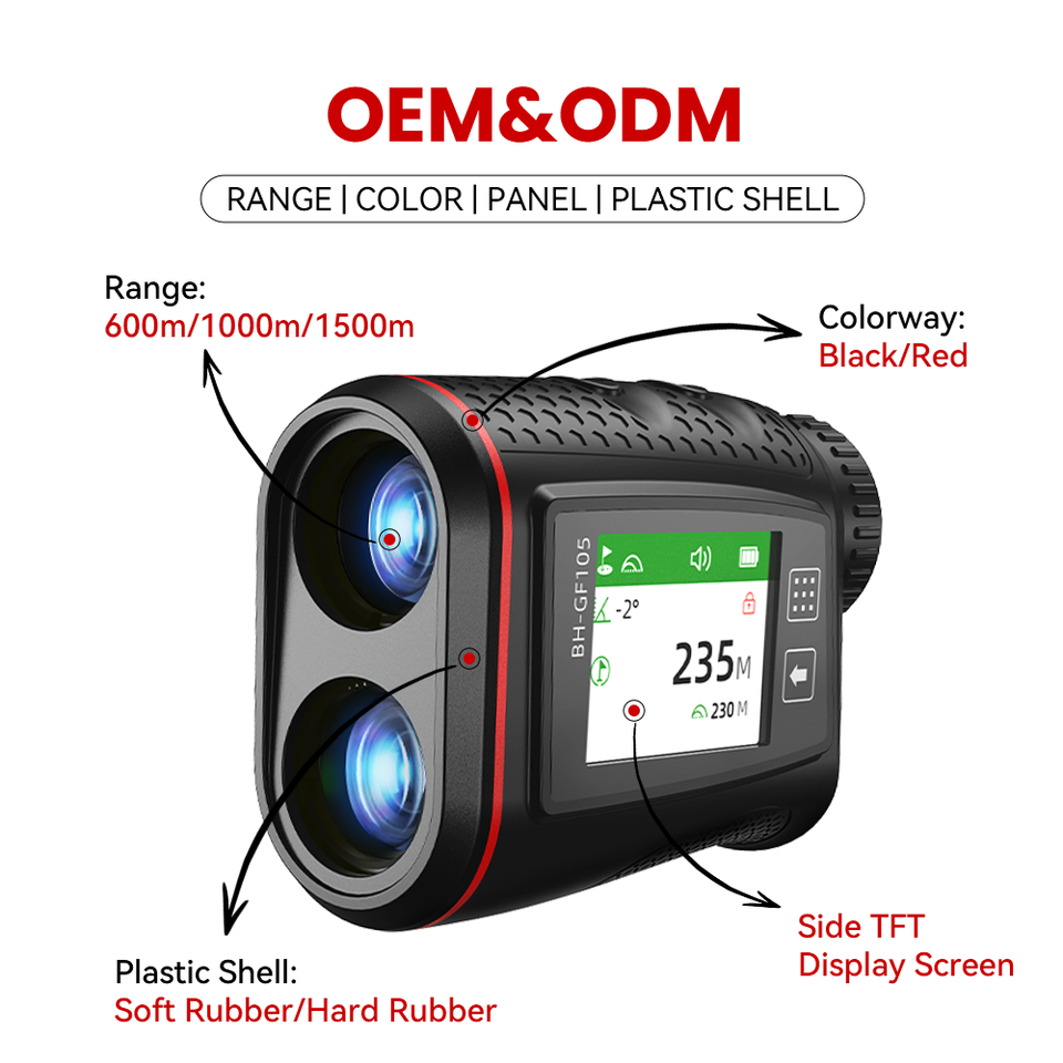 Touch-Screen Rangefinder 600-1000M